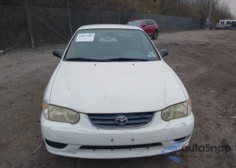 2001 Toyota Corolla Ce from USA, damaged, VIN 2T1BR12E91C513364
